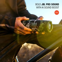 Prenosný Bluetooth reproduktor JBL Flip 7, čierny, odolný voči vode a prachu IP68, 16-hodinová výdrž batérie, AI Boost, Auracast, JBL Pro Sound 2