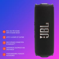 JBL Flip 7 hordozható Bluetooth hangszóró IP68 - fehér 6