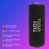 Prenosný Bluetooth reproduktor JBL Flip 7 – ružový, odolný voči vode a prachu IP68, 16-hodinová výdrž batérie, JBL Pro Sound, pripojenie viacerých reproduktorov cez Auracast 6