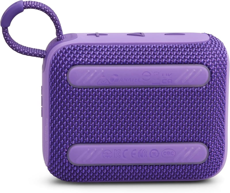 JBL Go 4 Lila Hordozható Bluetooth Hangszóró Vízálló Porálló 7 Óra Játékidő - Purple