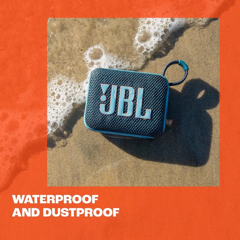 JBL Go 4 Lila Hordozható Bluetooth Hangszóró Vízálló Porálló 7 Óra Játékidő - Purple