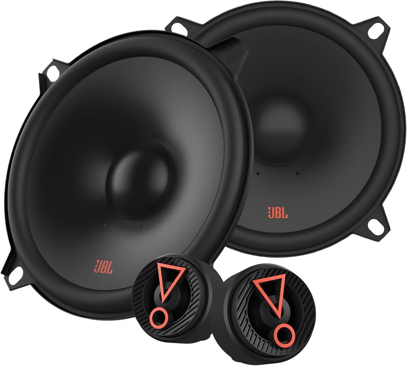 Set difuzoare auto JBL Harman Kardon Stage3 507CF 135W sistem de componente pe 2 căi 13 cm 130 mm cu tweeter negru