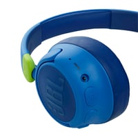 Detské slúchadlá JBL JR 460 NC s potlačením hluku, modré – s technológiou JBL Safe Sound, 30-hodinová výdrž prehrávania 3