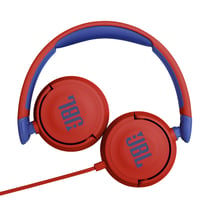 Căști audio pentru copii JBL Jr310 Bluetooth On-Ear, Roșu-Albastru – Căști cu fir, cu microfon și telecomandă integrate – Pentru școală și activități recreative 6