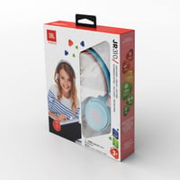 Căști audio pentru copii JBL Jr310 Bluetooth On-Ear, Roșu-Albastru – Căști cu fir, cu microfon și telecomandă integrate – Pentru școală și activități recreative 7