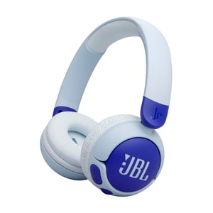 JBL Junior 320 BT bežične Bluetooth dječje slušalice s ugrađenim mikrofonom, 50 sati reprodukcije, JBL Safe Sound, plave