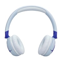 Bezdrôtové detské Bluetooth slúchadlá JBL Junior 320 BT so vstavaným mikrofónom, výdrž batérie 50 hodín, JBL Safe Sound, modré 5