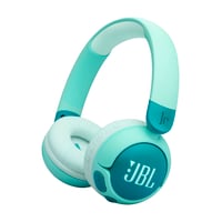 Căști On-Ear Wireless pentru Copii JBL Junior 320 BT, Bluetooth, Microfon încorporat, 50 ore autonomie, JBL Safe Sound, Verde 1