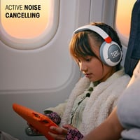 Detské Bluetooth slúchadlá JBL Junior 470 NC, ANC, 50-hodinová výdrž batérie – biele 4