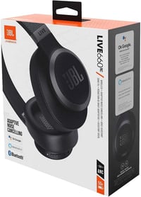 JBL Live 660NC Bluetooth fejhallgató fekete, aktív zajszűréssel és 50 órás akkumulátor - black 6