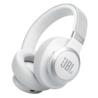 Căști Over-Ear Bluetooth JBL Live 770 NC cu anulare adaptivă a zgomotului, 65 de ore de autonomie a bateriei, asistent vocal - Alb 1