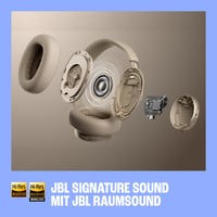 Bezdrôtové slúchadlá JBL Live 780NC cez uši s potlačením hluku, čierne 7