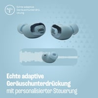 Căști Wireless Bluetooth JBL Live Buds 3 - Anulare activă a zgomotului, 40 ore autonomie, rezistență la apă IP55, Albastru 5