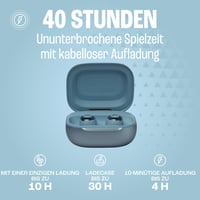 Căști Wireless Bluetooth JBL Live Buds 3 - Anulare activă a zgomotului, 40 ore autonomie, rezistență la apă IP55, Albastru 6