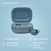 Căști Wireless Bluetooth JBL Live Buds 3 - Anulare activă a zgomotului, 40 ore autonomie, rezistență la apă IP55, Albastru 3
