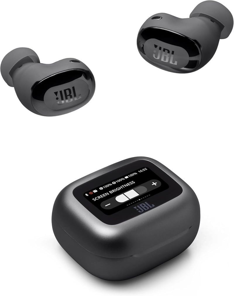 JBL Live Buds 3 vezeték nélküli fülhallgató zajszűréssel, IP55 - fekete