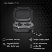 Bezdrôtové Bluetooth slúchadlá JBL Live Flex 3, 50-hodinová výdrž batérie, aktívne potlačenie hluku, vodotesnosť IP54, JBL Signature Sound, čierne 2