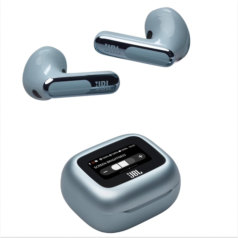 Căști Bluetooth wireless JBL Live Flex 3 - Albastru
