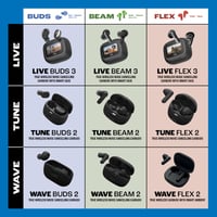 Bezdrôtové Bluetooth slúchadlá JBL Live Flex 3, s potlačením hluku, 50-hodinová výdrž batérie, odolnosť voči vode IP54, JBL Signature Sound, strieborné 9