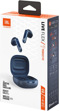 JBL Live Flex Bluetooth fülhallgató zajszűréssel, vízálló - kék 6
