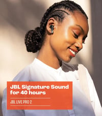 JBL Live Pro 2 vízálló True Wireless fülhallgató aktív zajszűréssel, 40 órás akkumulátor - Single 2