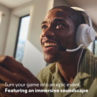 Căști gaming cu fir JBL Quantum 100 M2, Alb, Tehnologie JBL QuantumSOUND, Over-Ear 6