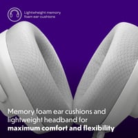 Căști gaming cu fir JBL Quantum 100 M2, Alb, Tehnologie JBL QuantumSOUND, Over-Ear 4