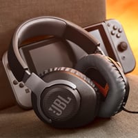 JBL Quantum 100 vezetékes gamer fejhallgató 3,5mm jack mikrofonnal - black, Quantum 100 5
