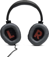 JBL Quantum 100 vezetékes gamer fejhallgató 3,5mm jack mikrofonnal - black, Quantum 100 3