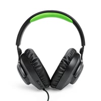 Herné slúchadlá JBL Quantum 100X – Káblové 3,5 mm jack – Odnímateľný mikrofón na ramienku – Kompatibilné s Xbox a inými platformami – Čierna/zelená 2