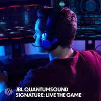 JBL Quantum 350 Wireless Gaming Headset 2.4GHz USB-C Boom Mic Fekete 8