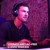 JBL Quantum 350 Wireless Gaming Headset 2.4GHz USB-C Boom Mic Fekete 9