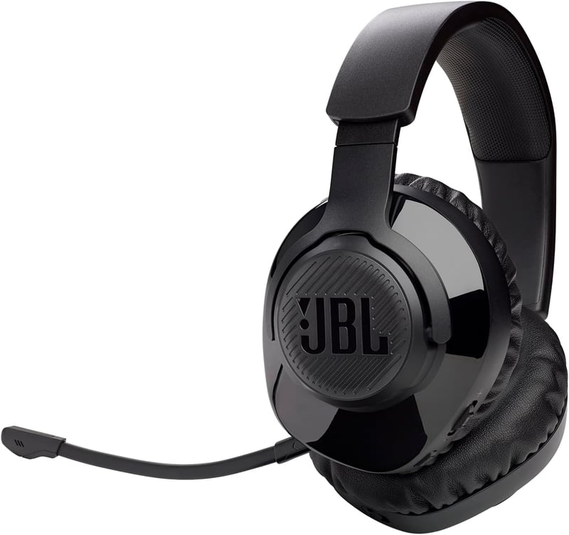 JBL Quantum 350 Wireless Gaming Headset 2.4GHz USB-C Boom Mic Fekete