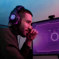 Căști de gaming JBL Quantum ONE - USB și jack de 3,5 mm - Tehnologie QuantumSPHERE 360 - Compatibile cu PC, PlayStation și Xbox - Negru 8