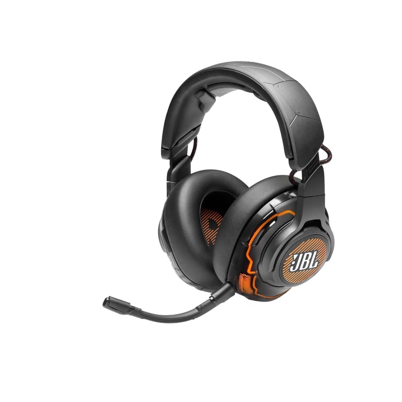 Căști de gaming JBL Quantum ONE - USB și jack de 3,5 mm - Tehnologie QuantumSPHERE 360 - Compatibile cu PC, PlayStation și Xbox - Negru
