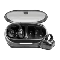 Otvorené slúchadlá JBL Soundgear Clips, Ghost Black – dizajn SonicArc, 32 hodín prehrávania, 4 mikrofóny, odolnosť voči vode a prachu IP54, OpenSound 1