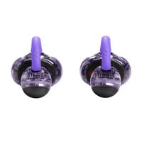 Otvorené slúchadlá JBL Soundgear Clips, Ghost Purple – dizajn SonicArc, 32 hodín prehrávania, odolnosť voči vode IP54, 4 mikrofóny, technológia OpenSound 7