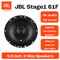 JBL Stage1 61F 2 utas autós hangszóró szett, 200W, 16,5 cm - fekete - 2 db 5