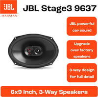 JBL Stage3 9637F 3-utas autó hangszóró szett 375W 6x9 inch ovális 2