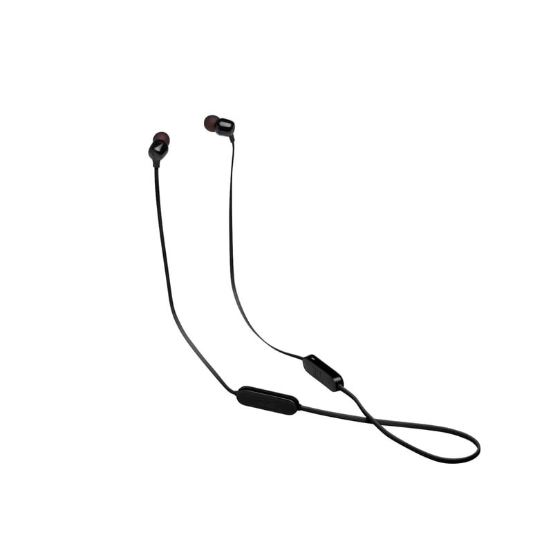 Bluetooth slúchadlá JBL Tune 125 BT – čierne, bezdrôtové, hlboké basy, skladací dizajn
