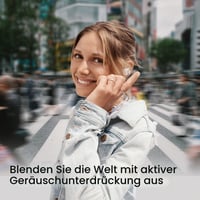 Bezdrôtové slúchadlá JBL Tune 130 NC TWS s Bluetooth, potlačením hluku, vodoodolnosťou, biele, výdrž batérie 40 hodín 5