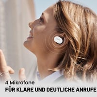 Bezdrôtové slúchadlá JBL Tune 130 NC TWS s Bluetooth, potlačením hluku, vodoodolnosťou, biele, výdrž batérie 40 hodín 8