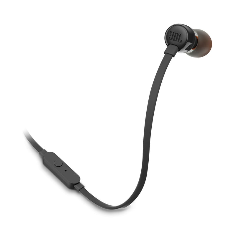 JBL Tune 160 slúchadlá do uší – čierne, Pure Bass zvuk, ultra-kompaktný dizajn, na každodenné použitie