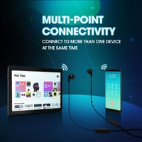 JBL Tune 215 BT Bluetooth fülhallgató - fekete 5