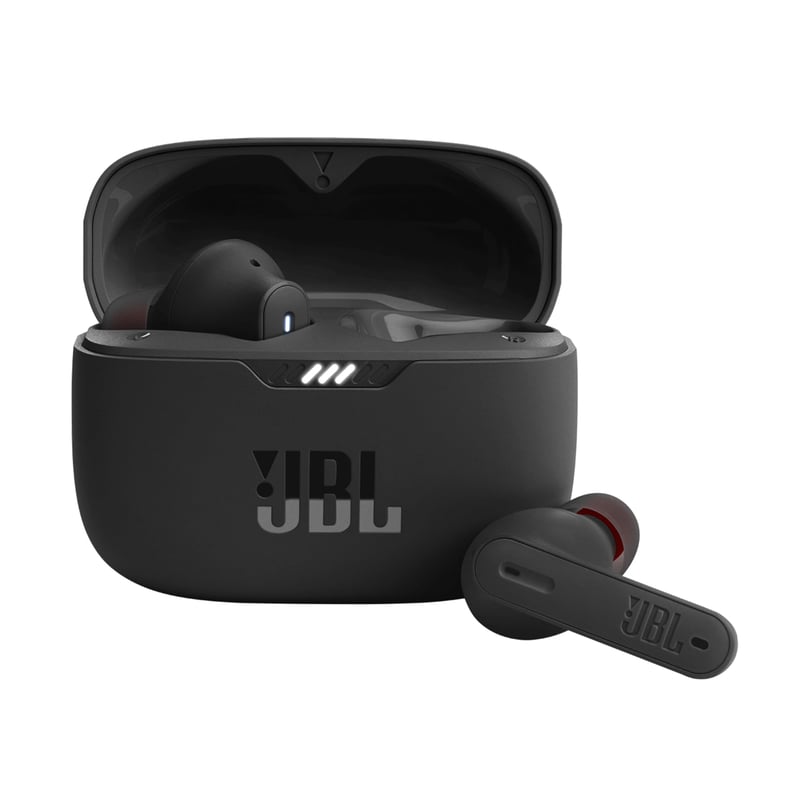 Bezdrôtové slúchadlá JBL Tune 230 NC TWS do uší s potlačením hluku, čierne, vodotesné, 40 hodín výdrže batérie, nabíjanie cez USB-C
