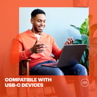 Káblové slúchadlá JBL Tune 310C USB-C s mikrofónom, biele 6
