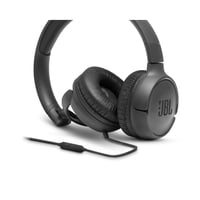 Căști on-ear cu fir JBL Tune 500, cu microfon încorporat, telecomandă cu 1 buton și suport Alexa - Negru 3