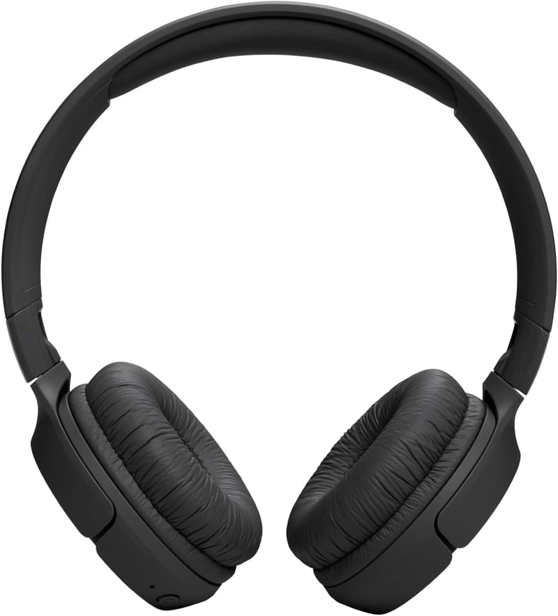 JBL Tune 520 BT Bluetooth fejhallgató, összecsukható, 57 órás akkumulátor, fekete - black