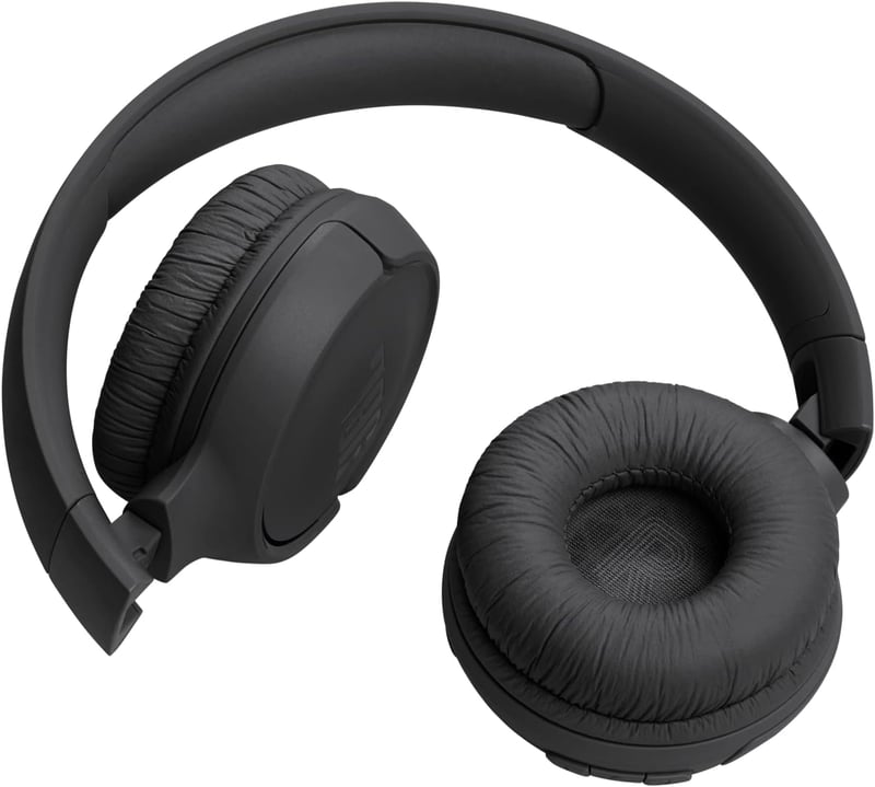 JBL Tune 520 BT Bluetooth fejhallgató, összecsukható, 57 órás akkumulátor, fekete - black