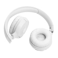 Bezdrôtové slúchadlá JBL Tune 520 BT – zvuk Pure Bass, Bluetooth, skladacia a ľahká konštrukcia, výdrž batérie 57 hodín – biele 5